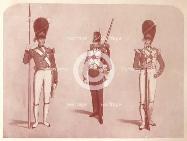 '1st or Grenadier Regiment of Guards in 1815', 1909. Artist: Unknown.