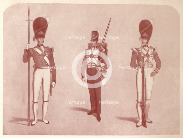 '1st or Grenadier Regiment of Guards in 1815', 1909. Artist: Unknown.