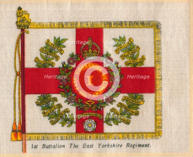 '1st Battalion The East Yorkshire Regiment', c1910. Artist: Unknown.