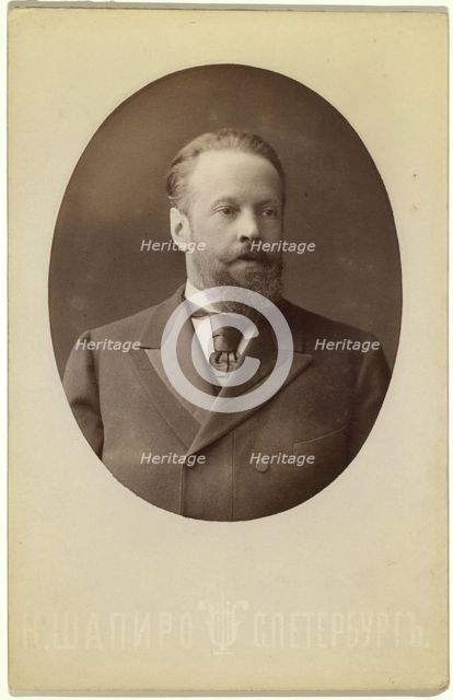 1st Prime Minister of Imperial Russia Count Sergei Yulyevich Witte.