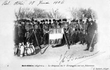 1st regiment of the French Foreign Legion, Sidi Bel Abbes, Algeria, 1906. Artist: J Geiser