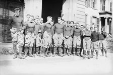 1st Squad Varsity - Yale, between c1910 and c1915. Creator: Bain News Service