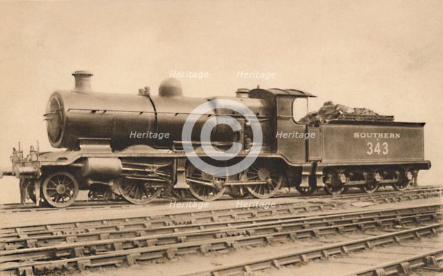 '2.6.0. Mixed Traffic Engine No. B343', early 20th century.  Creator: Unknown.
