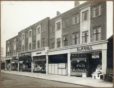 2-12 Church Road, Ashford, Spelthorne, Surrey, 1939-1950. Creator: Healey and Baker