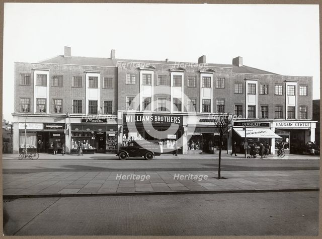 2-12 Church Road, Ashford, Spelthorne, Surrey, 1939-1950. Creator: Healey and Baker.
