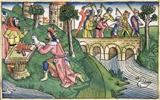 2 Kings 16:9-16: the people of Damascus are taken captive. Creator: Unknown