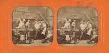 2 sons sal Cuisines, 1855-1865. Creator: Jules Marinier