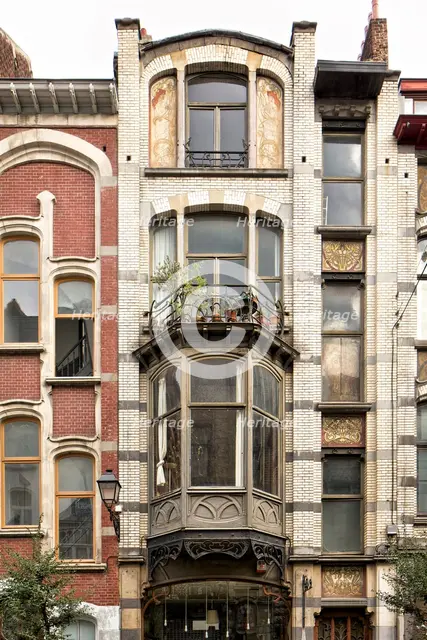 20-22 Rue Ernest Solvay, (1906), c2014-2017. Artist: Alan John Ainsworth.