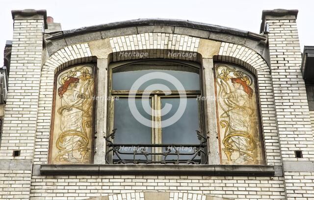 20-22 Rue Ernest Solvay, (1906), c2014-2017. Artist: Alan John Ainsworth.