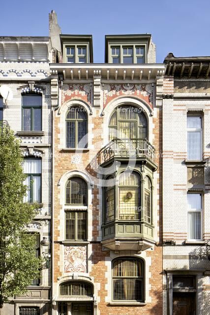 20 Rue Ernest Laude, Brussels, Belgium, (1908-1909), c2014-2017. Artist: Alan John Ainsworth.