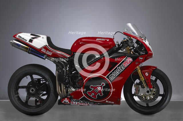 2000 & 2001 Ducati racing bike Artist: Unknown.