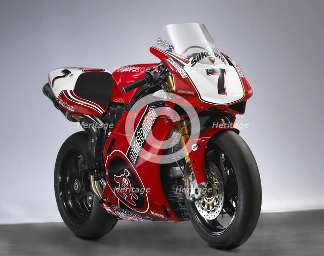 2000 & 2001 Ducati racing bike Artist: Unknown.