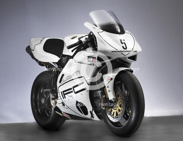 2001 & 2002 Ducati racing bike Artist: Unknown.