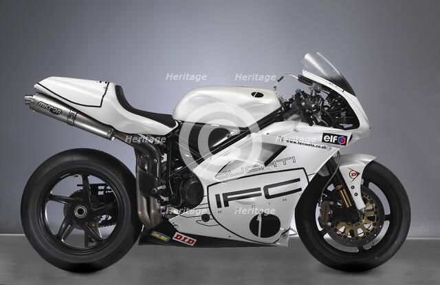 2001 & 2002 Ducati racing bike Artist: Unknown.