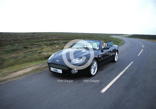 2001 Aston Martin DB7 Vantage. Artist: Unknown.