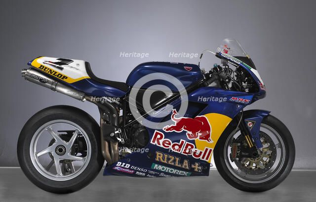 2001 Ducati racing bike Artist: Unknown.