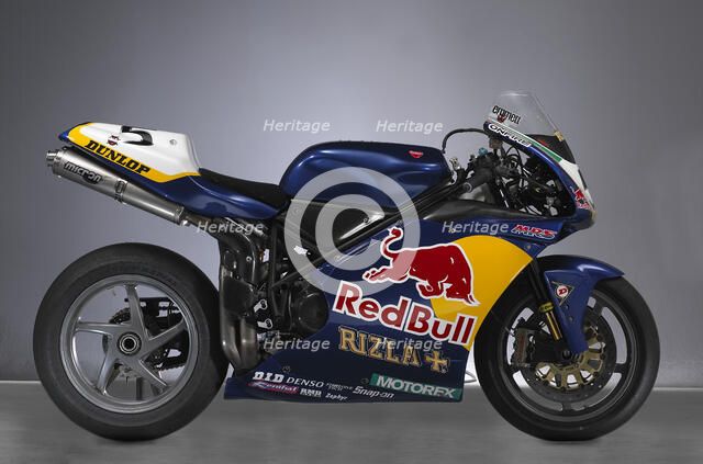 2001 Ducati racing bike Artist: Unknown.