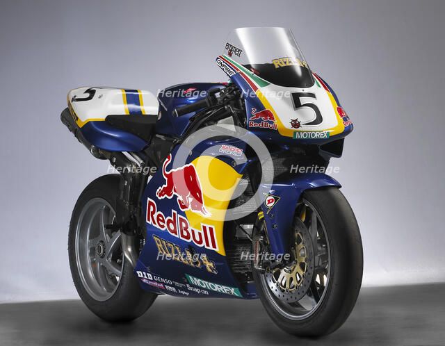 2001 Ducati racing bike Artist: Unknown.