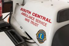 2001 Honda ST1100 Pan European Ambulance bike. Creator: Unknown