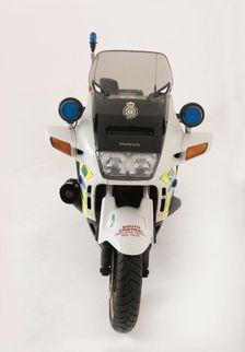 2001 Honda ST1100 Pan European Ambulance bike. Creator: Unknown