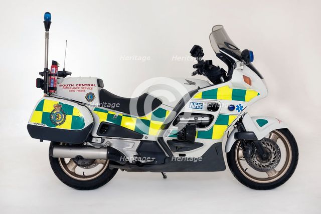 2001 Honda ST1100 Pan European Ambulance bike. Creator: Unknown.
