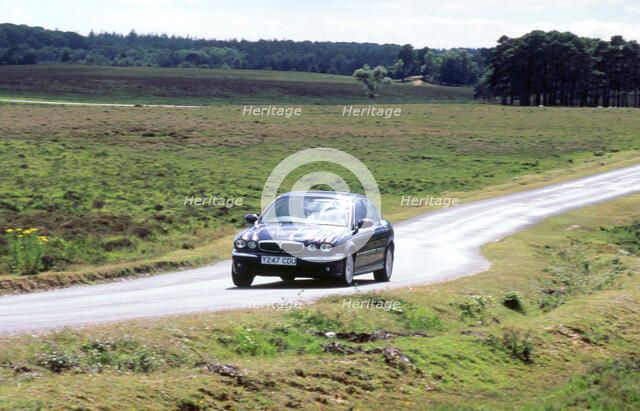 2001 Jaguar X type 2.5. Artist: Unknown.