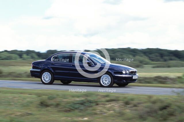 2001 Jaguar X type 2.5. Artist: Unknown.