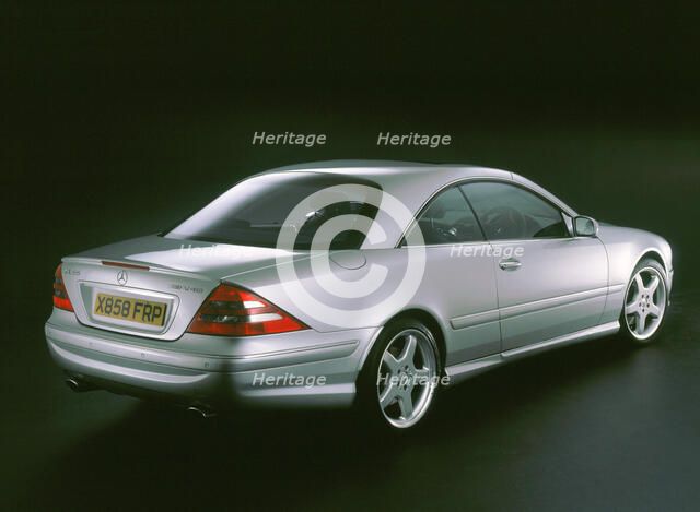 2001 Mercedes Benz CL 55 AMG V8. Artist: Unknown.
