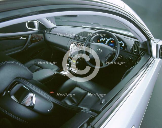 2001 Mercedes Benz CL 55 AMG V8. Artist: Unknown.