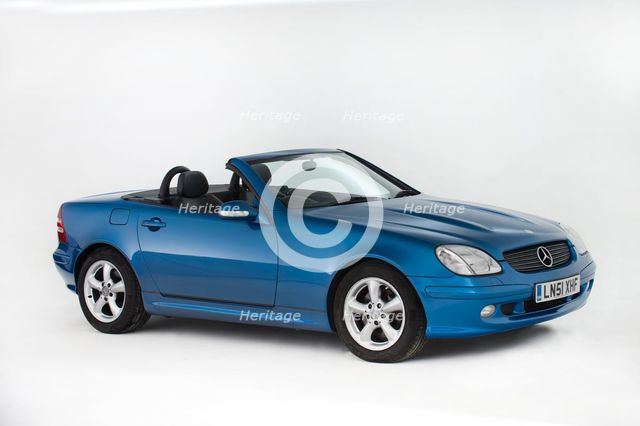 2001 Mercedes Benz SLK 320. Creator: Unknown.