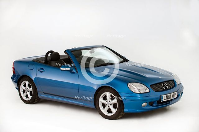 2001 Mercedes Benz SLK 320. Creator: Unknown.