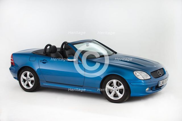 2001 Mercedes Benz SLK 320. Creator: Unknown.
