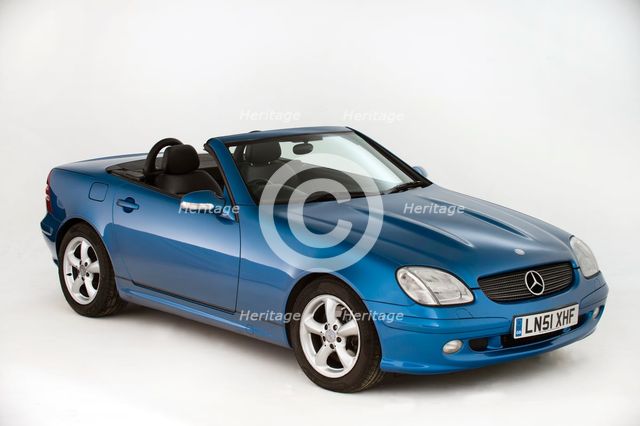 2001 Mercedes Benz SLK 320. Creator: Unknown.