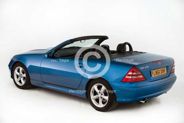 2001 Mercedes Benz SLK 320. Creator: Unknown.