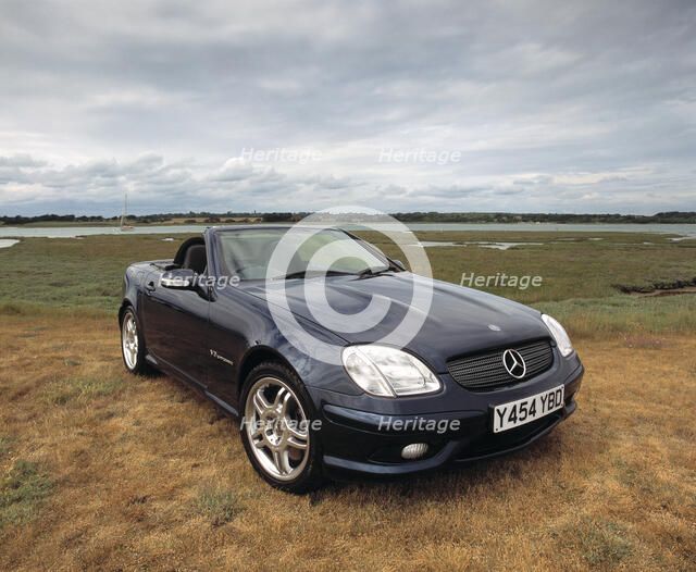 2001 Mercedes Benz SLK 320 AMG. Artist: Unknown.