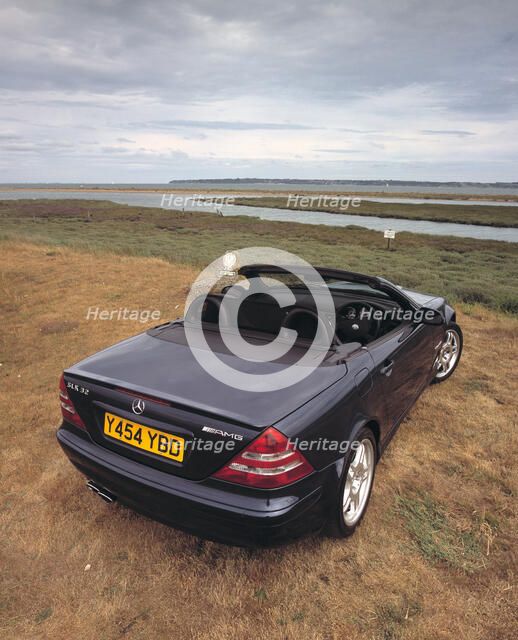 2001 Mercedes Benz SLK 320 AMG. Artist: Unknown.