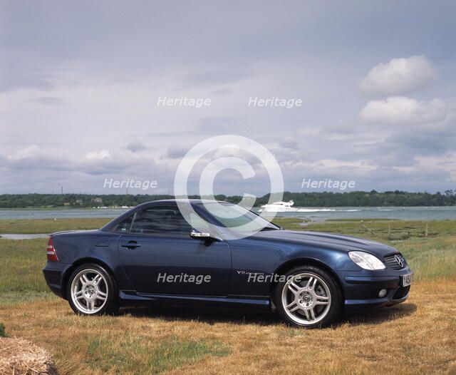 2001 Mercedes Benz SLK 320 AMG. Artist: Unknown.