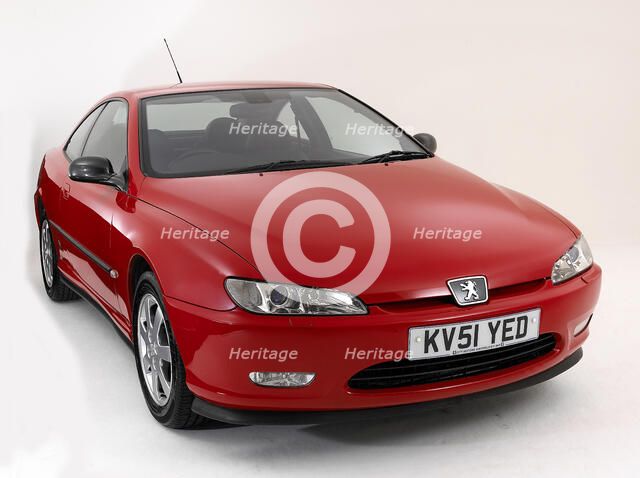 2001 Peugeot 406 Coupe Artist: Unknown.