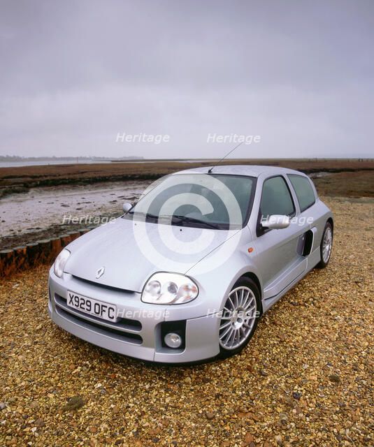 2001 Renault Clio Sport V6. Artist: Unknown.