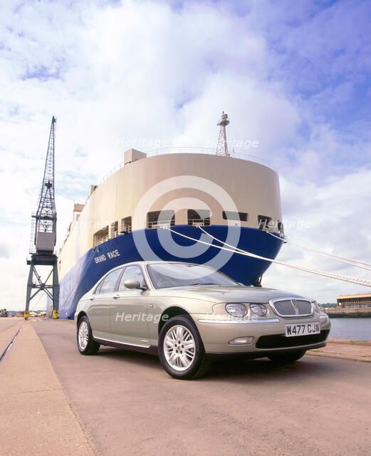 2001 Rover 75 1.8. Artist: Unknown.