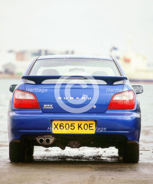 2001 Subaru Impreza WRX. Artist: Unknown.