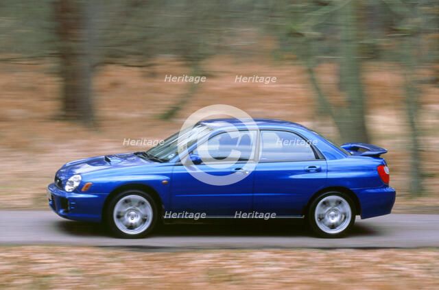 2001 Subaru Impreza WRX. Artist: Unknown.