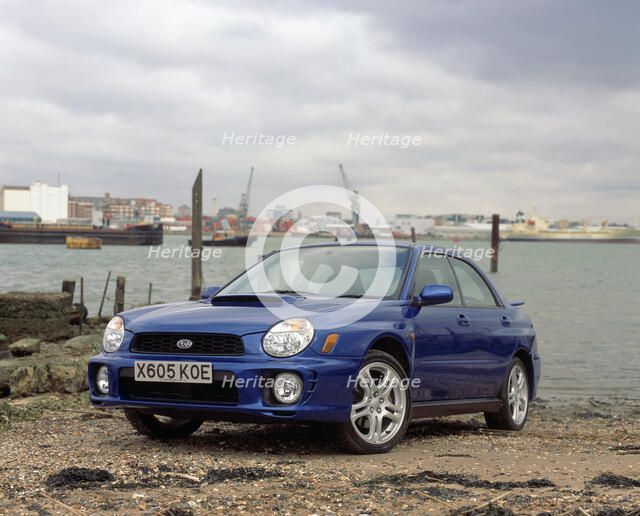 2001 Subaru Impreza WRX. Artist: Unknown.