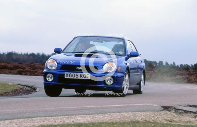 2001 Subaru Impreza WRX. Artist: Unknown.