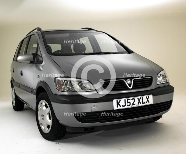 2002 Vauxhall Zafira Artist: Unknown.