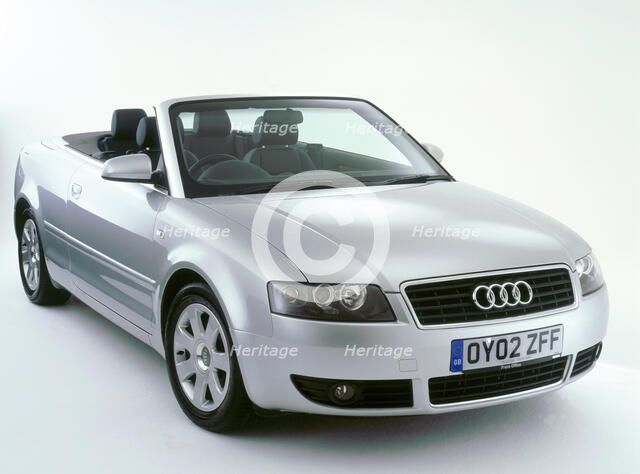 2002 Audi A4 cabriolet. Artist: Unknown.