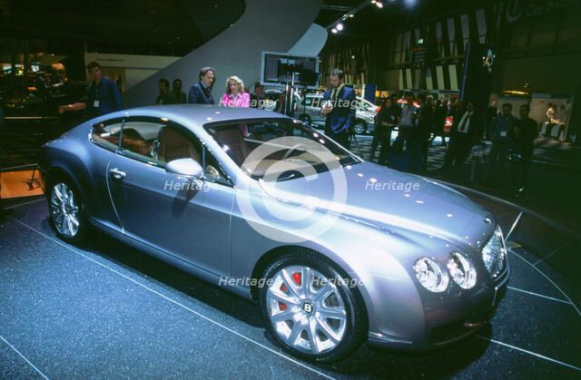 2002 Bentley Continental GT at NEC Motor Show. Artist: Unknown.