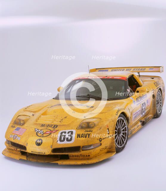 2002 Chevrolet Corvette Le Mans racing car. Artist: Unknown.
