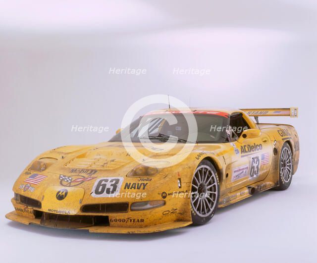 2002 Chevrolet Corvette Le Mans racing car. Artist: Unknown.