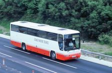 2002 Coach on M27 motorway